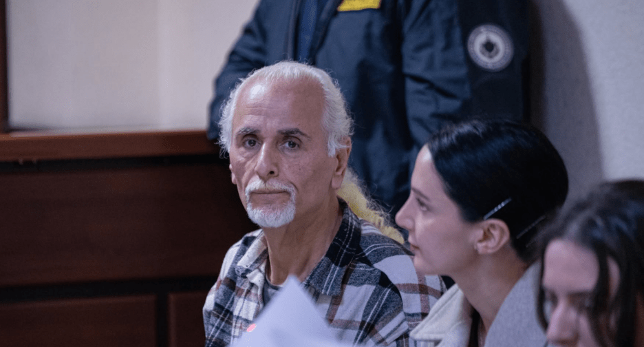 Темур Катамадзе в суде. Фото: Mindia Gabadze / publika.ge
