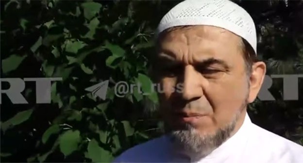 Ахмед Абусупьянов. Cкриншот видео https://www.instagram.com/reel/C8ZVYN2s10C/ принадлежит компании Meta деятельность которой запрещена в России