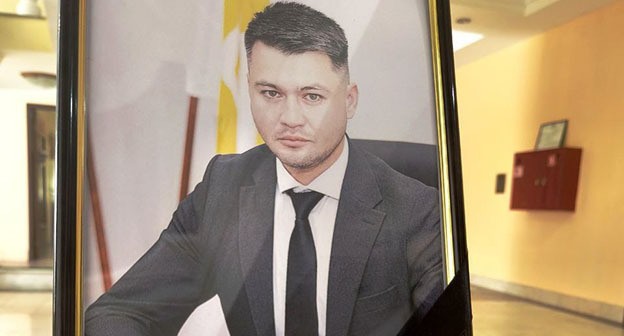 Портрет Заура Гурциева. Фото: t.me/IIULYANCHENKRO