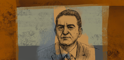 Али Керимли. Иллюстрация Мейдан ТВ.