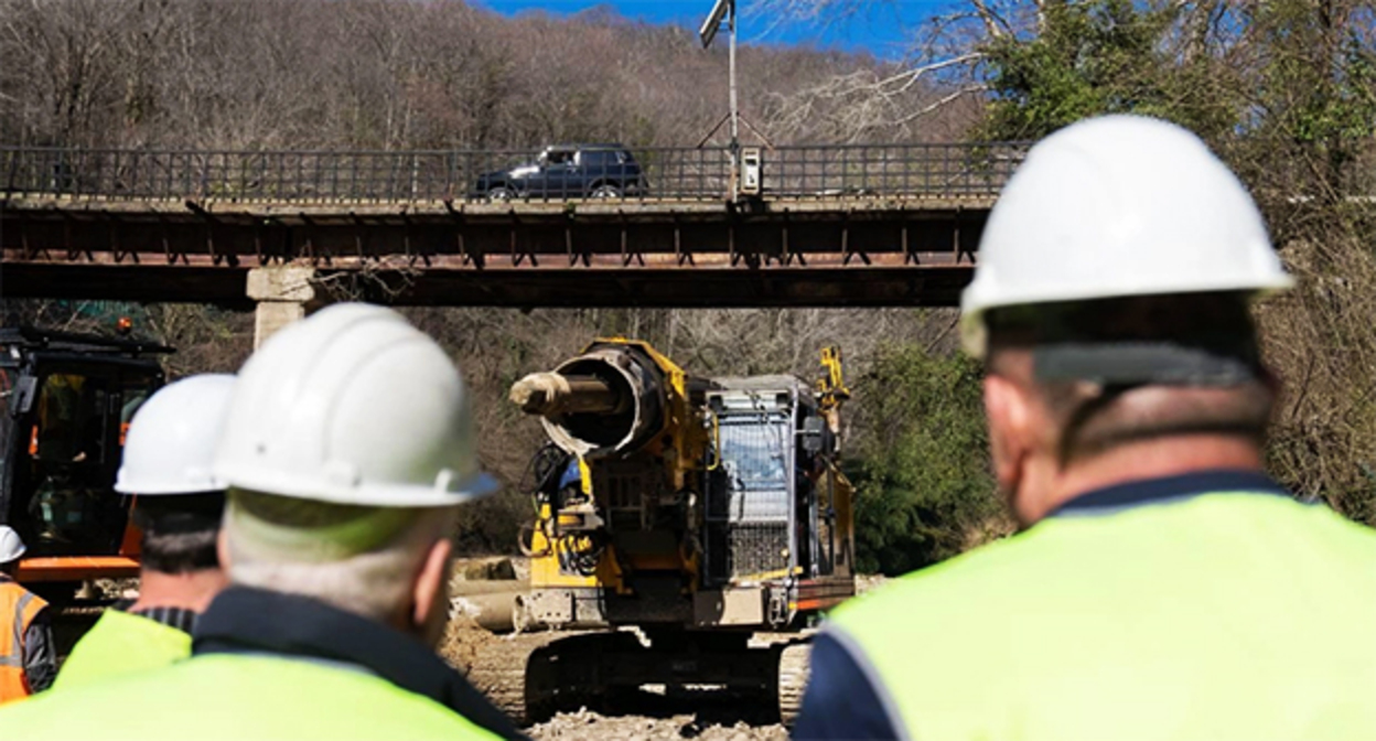 Аварийный мост под Сочи. Фото: Телеграм-канал Алексея Копайгородского
