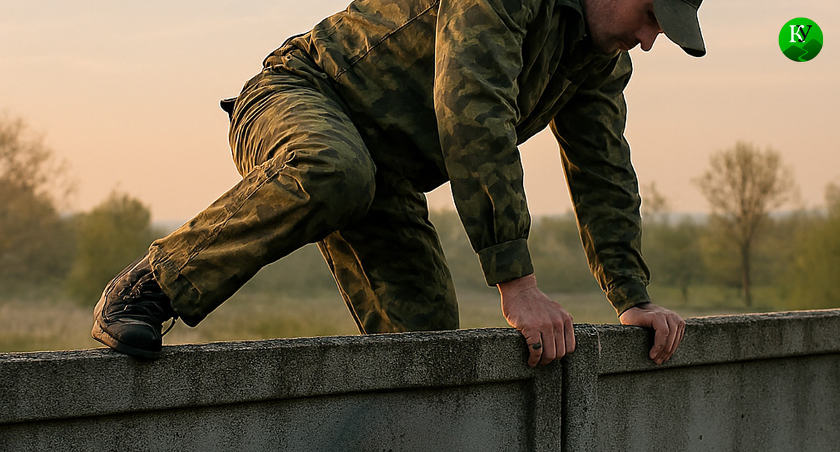Военный покидает часть. Иллюстрация создана "Кавказским узлом" с помощью ИИ в программе Copilot Военный покидает часть. Иллюстрация создана "Кавказским узлом" с помощью ИИ в программе Copilot