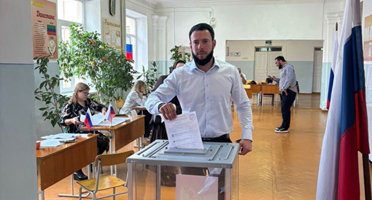 На избирательном участке в Махачкале. 14 сентября 2025 г. Фото: https://dagestan.spravedlivo.ru/