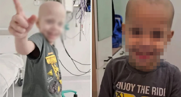 Мальчик, вывезенный из Китая на борту президента. Фото: s11.stc.yc.kpcdn.net