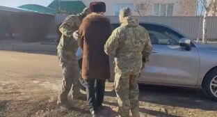 Задержание Александра Пономарева. Кадр оперативного видео УФСБ по Волгоградской области.