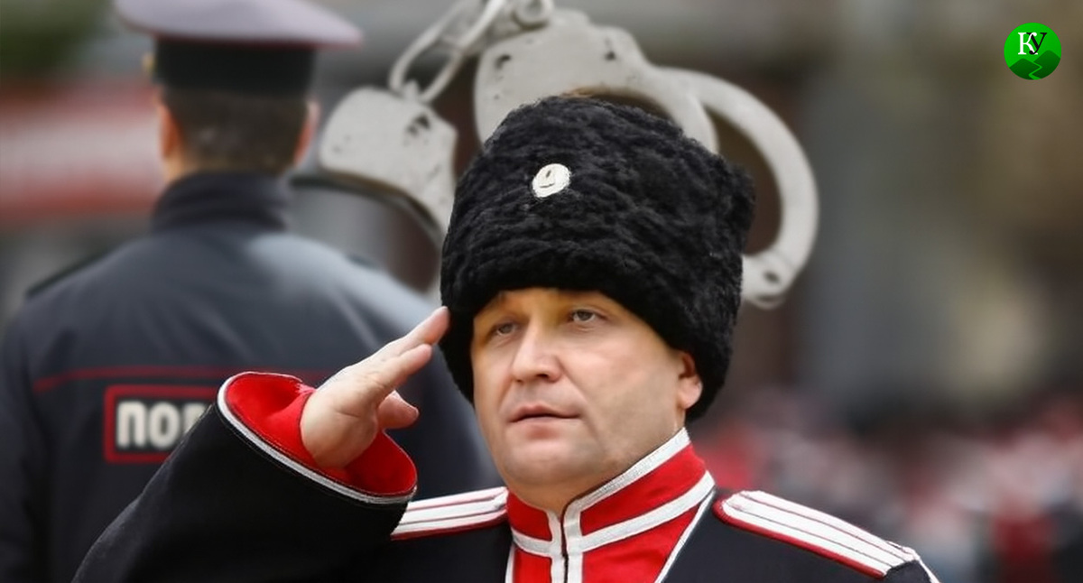 Александр Власов. Коллаж создан  «Кавказским узлом» с помощью ИИ в программе Copilot. За основу взято фото: Союза казачьей молодежи Кубани