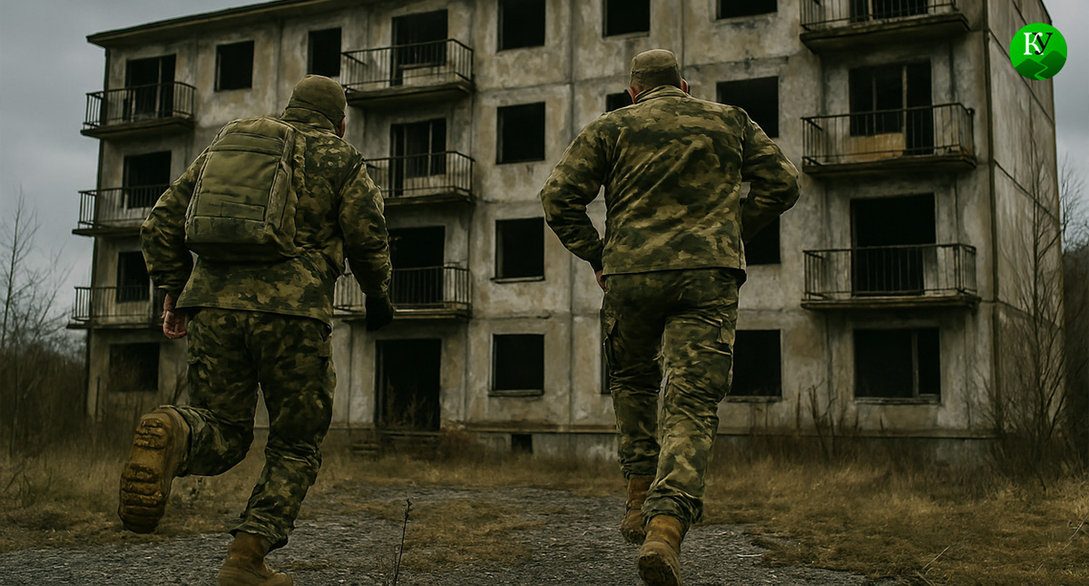 Военные на СВО. Иллюстрация создана «Кавказским узлом» с помощью ИИ в программе Copilot

