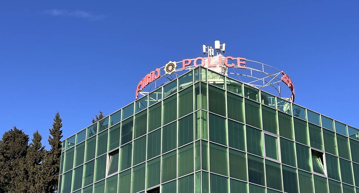 Полицейский участок в Тбилиси. Фото "Кавказского Узла" 