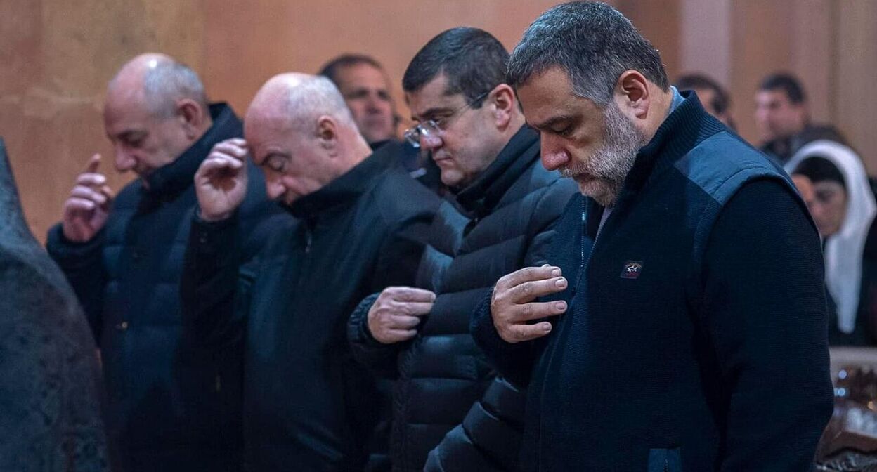 Бывшие руководители Нагорного Карабаха. Фото: https://jam-news.net/
