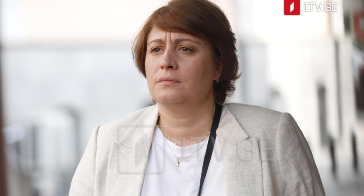 Элене Хоштария. Фото: https://1tv.ge/