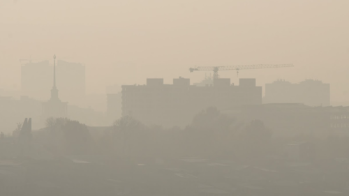 Смог в Ереване. Фото "Кавказского узла".