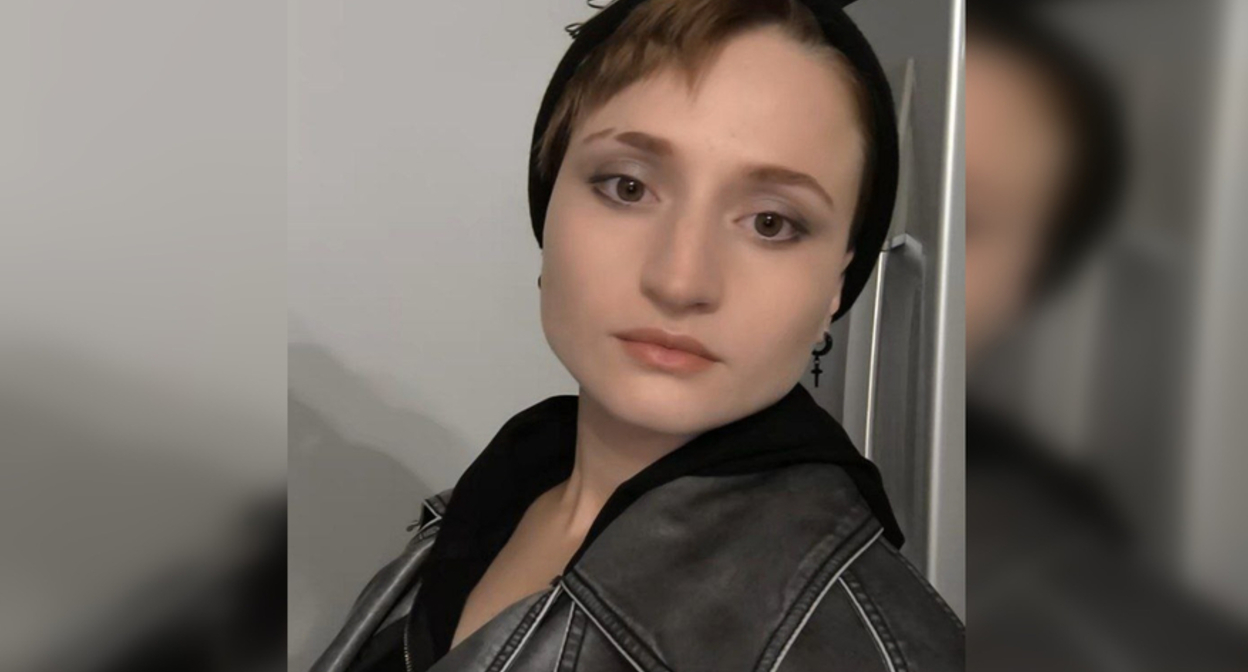 Aishat Baymuradova. Screenshot https://theins.ru/news/285975