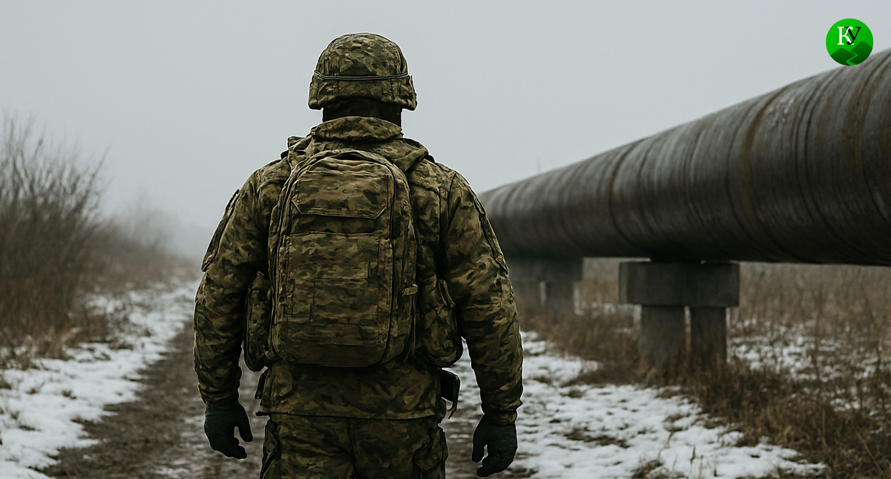 Военный на СВО. Иллюстрация создана «Кавказским узлом» с помощью ИИ в программе Copilot