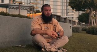 Андзор Халилов, кадр видеообращения к Казбеку Кокову. andzor_khalilov / Instagram