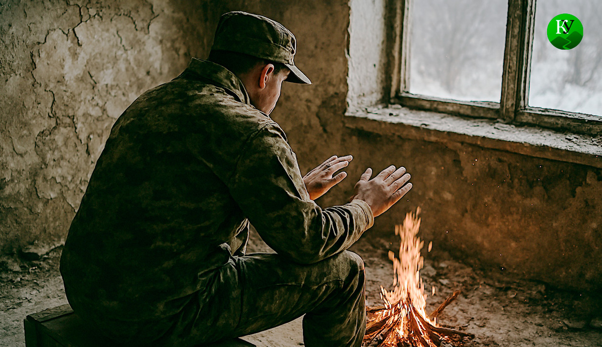 Военный на СВО. Иллюстрация создана «Кавказским узлом» с помощью ИИ в программе Copilot