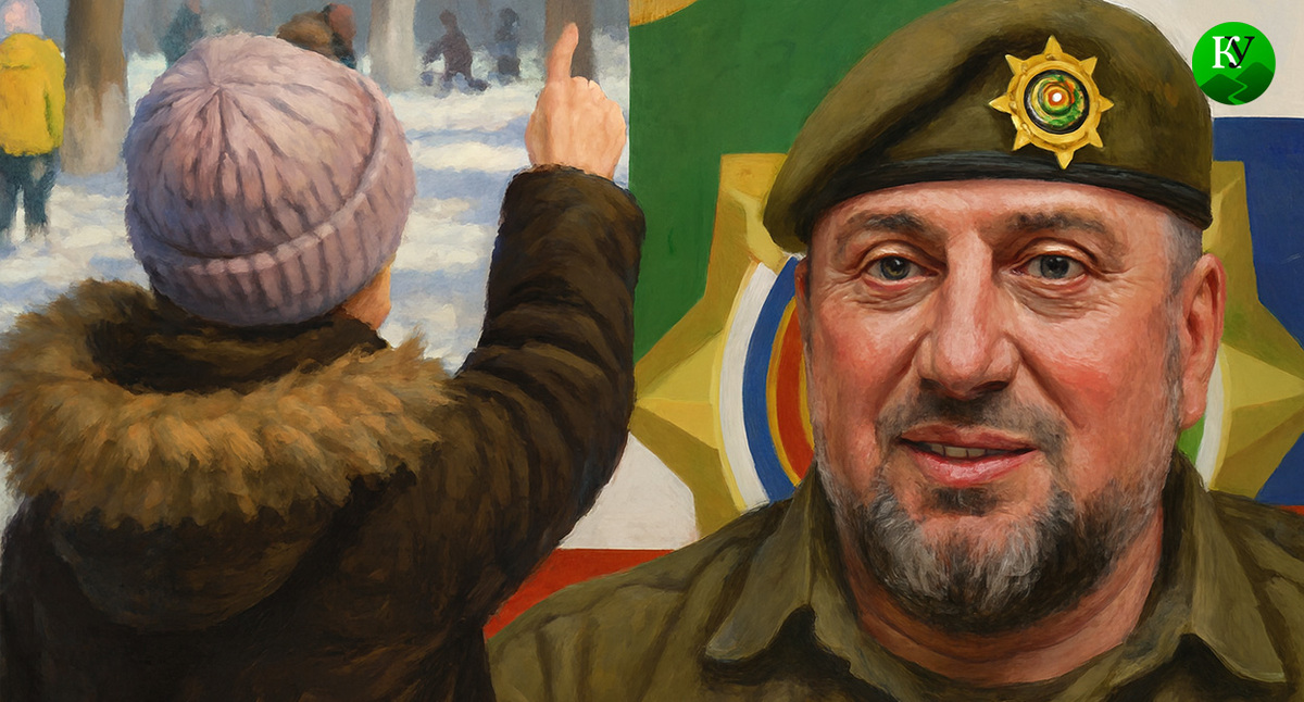 Воспитаница детского сада и Апти Алаудинов. Иллюстрация создана «Кавказским узлом» с помощью ИИ в программе Copilot Воспитаница детского сада и Апти Алаудинов. Иллюстрация создана «Кавказским узлом» с помощью ИИ в программе Copilot