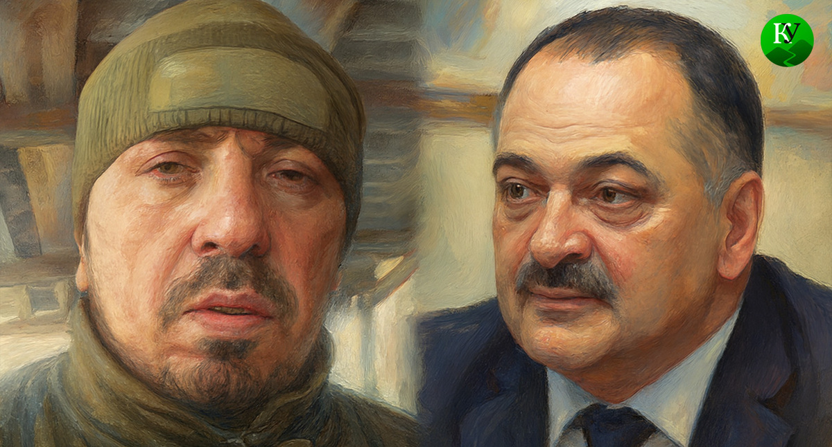 Казиханов Тахир и Сергей Меликов. Иллюстрация создана «Кавказским узлом» с помощью ИИ в программе Copilot Казиханов Тахир и Сергей Меликов. Иллюстрация создана «Кавказским узлом» с помощью ИИ в программе Copilot