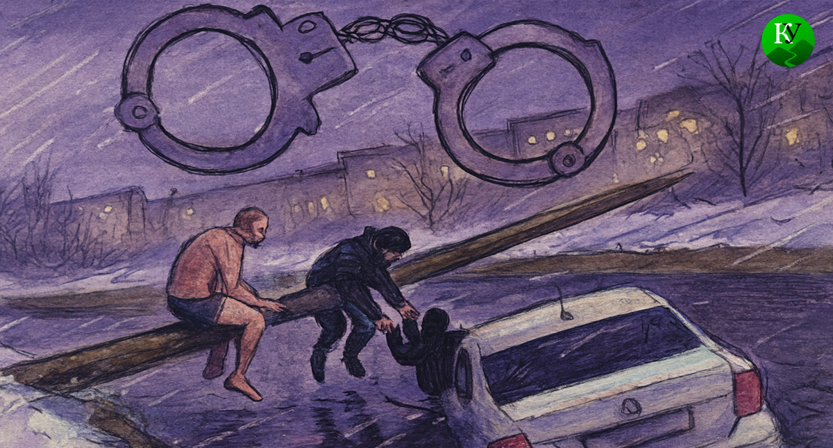 Машина в канале. Иллюстрация создана «Кавказским узлом» с помощью ИИ в программе Copilot Машина в канале. Иллюстрация создана «Кавказским узлом» с помощью ИИ в программе Copilot