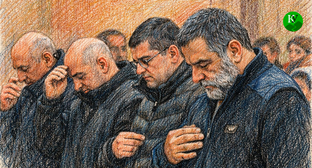 Карабахские лидеры. Иллюстрация создана "Кавказским узлом" при помощи ИИ в программе Copilot