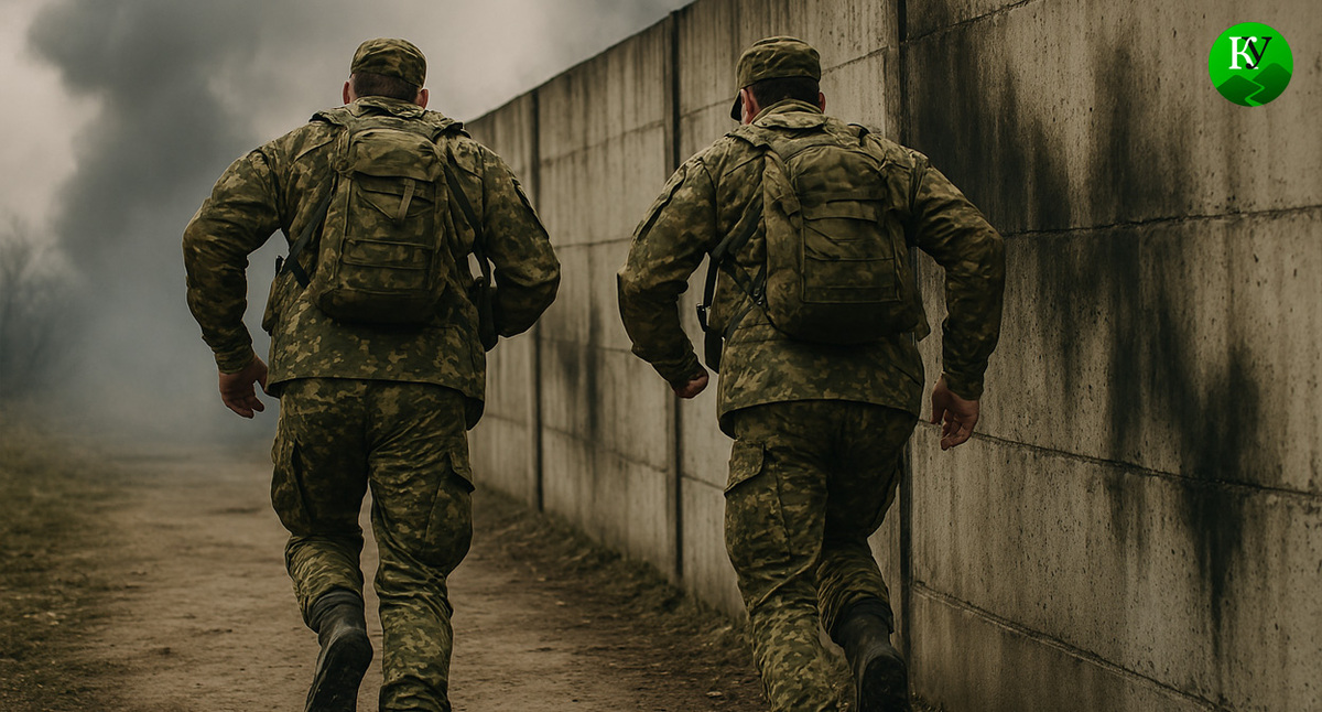 Военные на СВО. Иллюстрация создана «Кавказским узлом» с помощью ИИ в программе Copilot