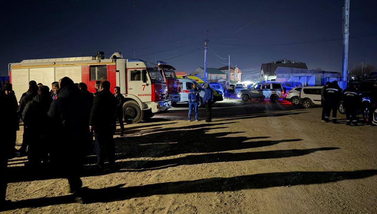 Стоп-кадр: "Чрезвычайная ситуация на территории газонакопительной станции в Новом Хушете". Фото: "Молодежка" / Telegram-канал