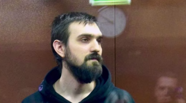 Артемий Останин. Скриншот фото RusNews https://t.me/rusnews/80666.