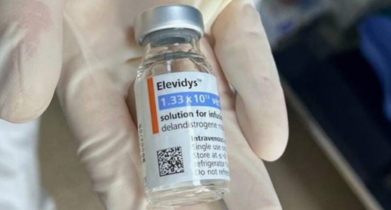 Препарат "Элевидис". Скриншот фото: Фонд Гордей https://dmd-russia.ru/5years/.