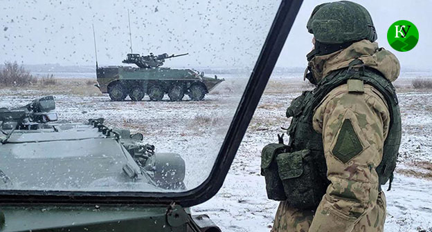 Военнослужащий. Иллюстрация создана "Кавказским узлом" при помощи ИИ в программе Copilot