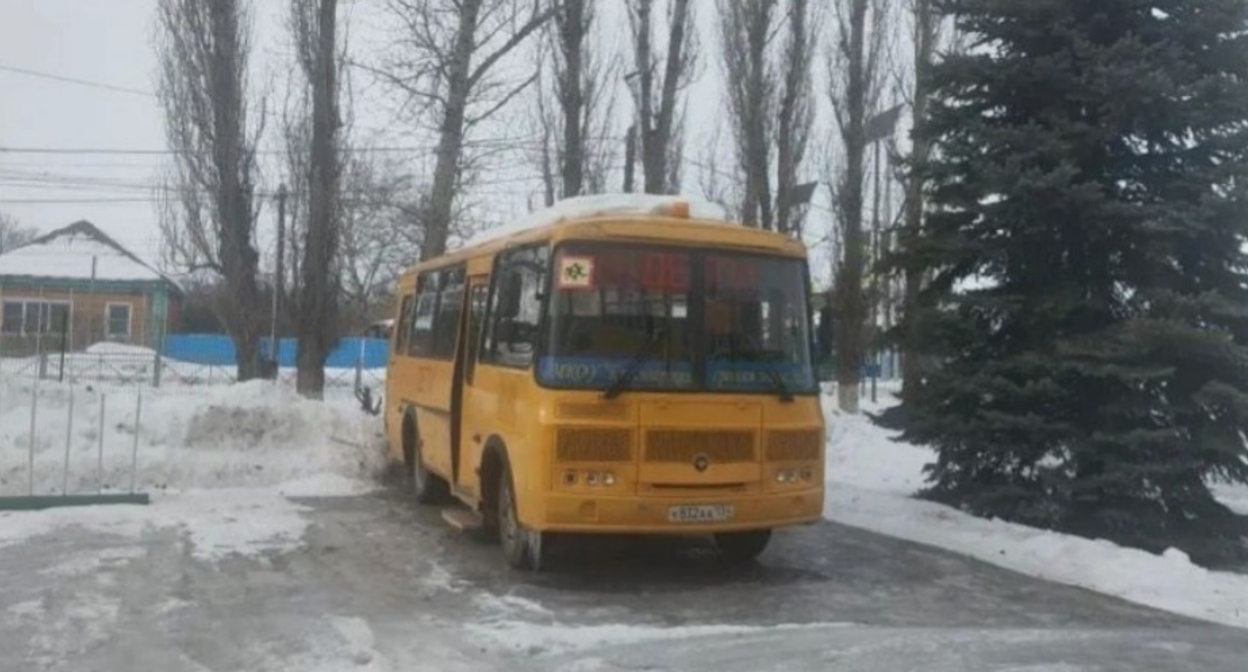 Школьный автобус. Фото: прокуратура Волгоградской области https://t.me/volgoproc_pravo/7979