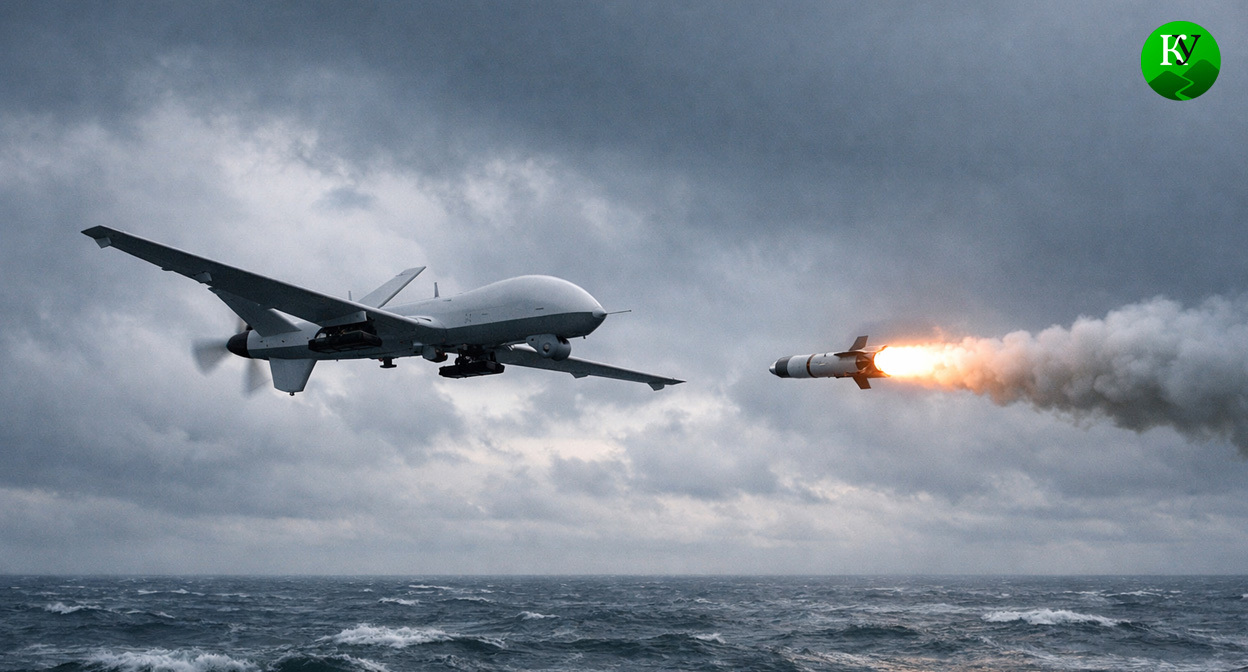 БПЛА и ПВО. Иллюстрация создана «Кавказским узлом» с помощью ИИ в программе Copilot БПЛА и ПВО. Иллюстрация создана «Кавказским узлом» с помощью ИИ в программе Copilot