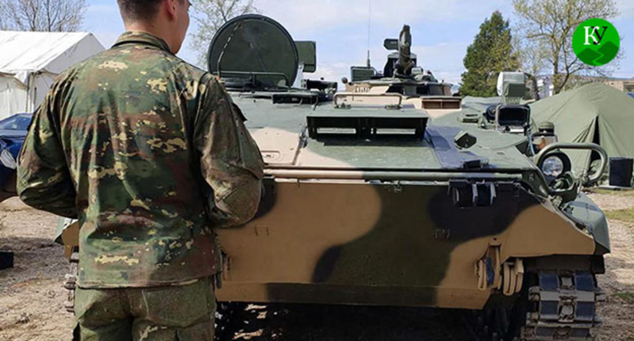 Военнослужащий. Иллюстрация создана "Кавказским узлом" при помощи ИИ в программе Copilot Военнослужащий. Иллюстрация создана "Кавказским узлом" при помощи ИИ в программе Copilot