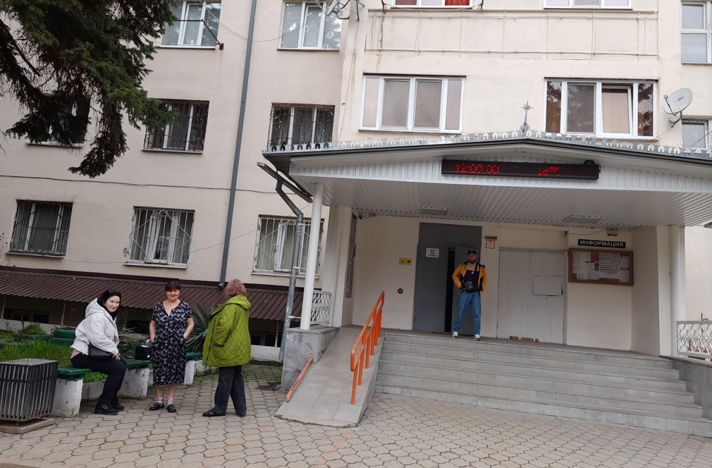 Общежитие КБГАУ. Фото корреспондента "Кавказского узла". Общежитие КБГАУ. Фото корреспондента "Кавказского узла".