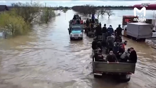 Кадр 28 марта в связи с наводнением в Дагестане был введен режим повышенной готовности. Фото: Mash / Telegram-канал Кадр 28 марта в связи с наводнением в Дагестане был введен режим повышенной готовности. Фото: Mash / Telegram-канал