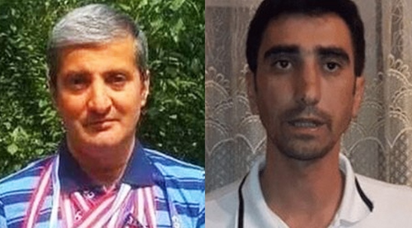 Шахин Гаджиев, Теймур Керимов. Фото: https://www.facebook.com/azadliqradiosu/posts/5555738781120207 (деятельность компании Meta, которая владеет Facebook, запрещена в России), https://modern.az/az/news/203416/jurnalist-teymur-kerimov-aksiyani-dayandirdi Коллаж "Кавказского узла"