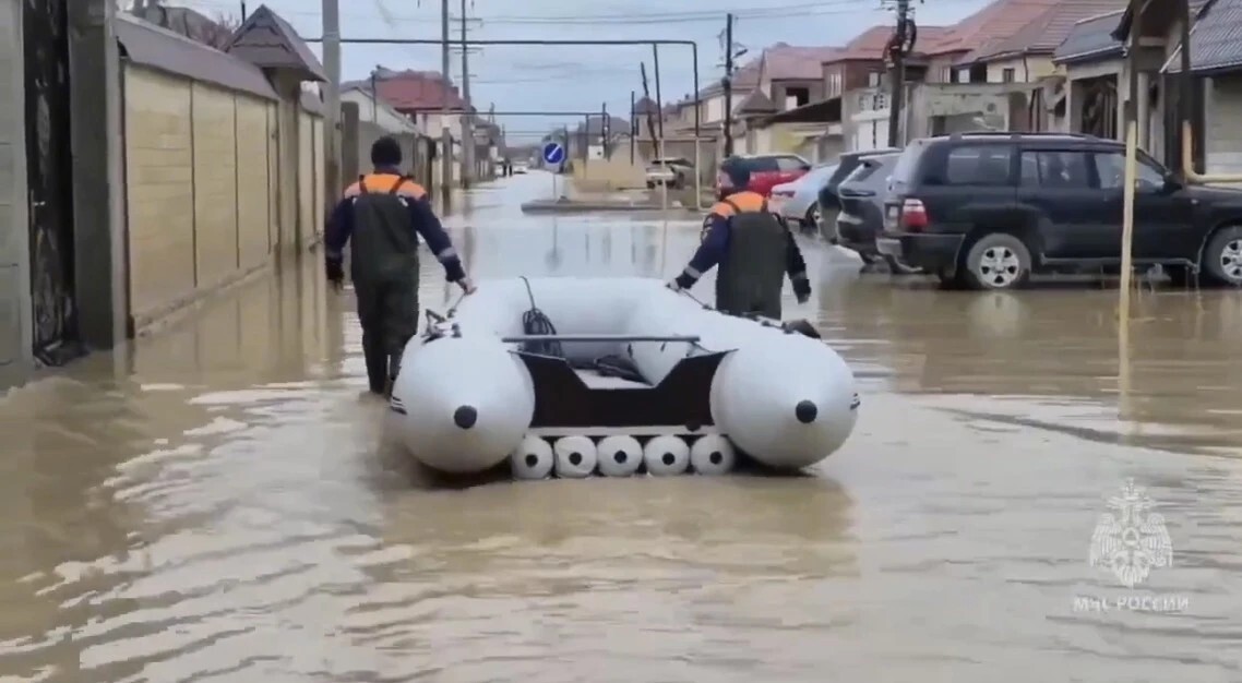 Наводнение в Дагестане. Фото: МЧС России