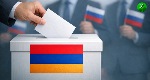 Выборы. Иллюстрация создана «Кавказским узлом» с помощью ИИ в программе Copilot