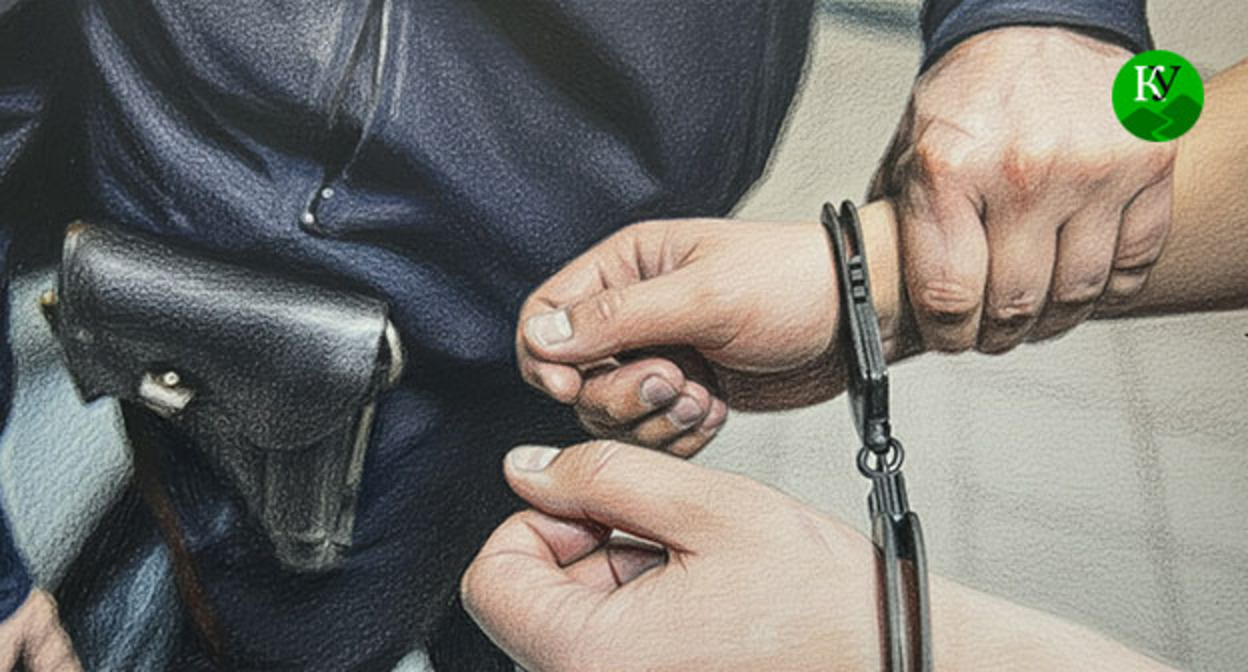 Наручники. Иллюстрация создана "Кавказским узлом" при помощи ИИ в программе Copilot