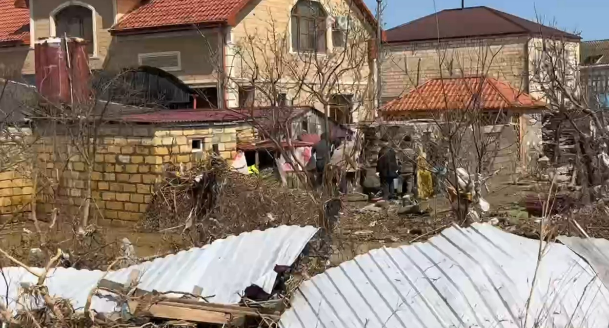 Мамедкала после наводнения. Кадр видео администрации Дербентского района https://t.me/derbentskiyrayon_official/21857 Мамедкала после наводнения. Кадр видео администрации Дербентского района https://t.me/derbentskiyrayon_official/21857