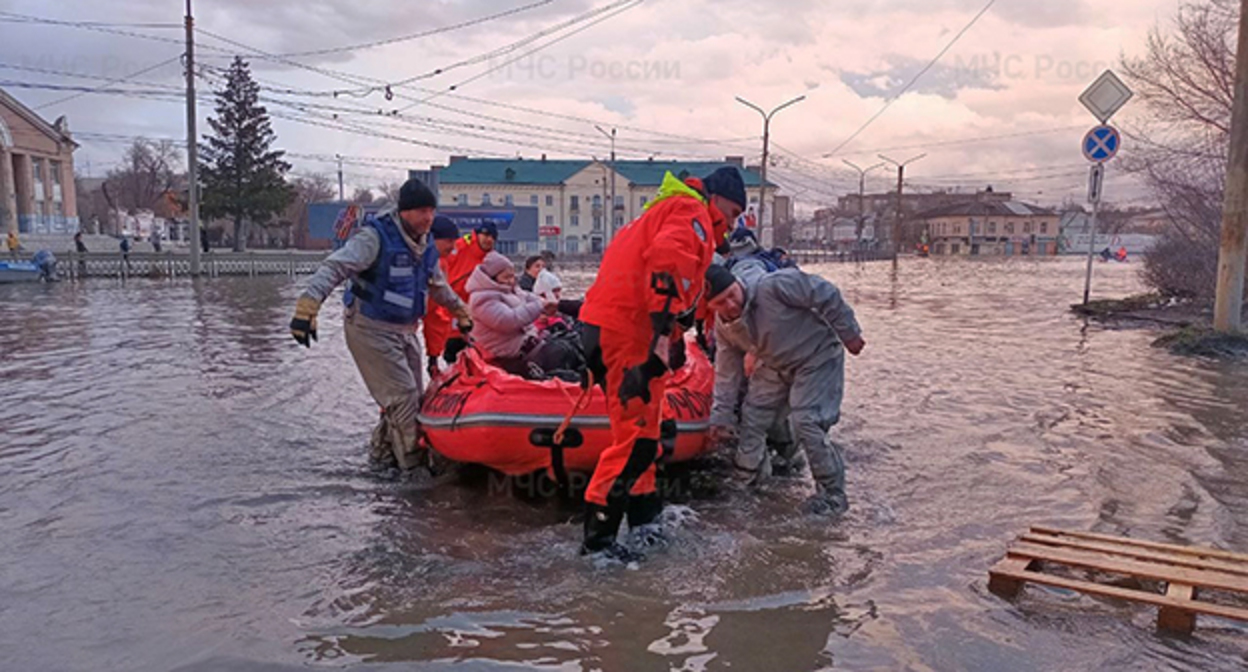 Наводнение в Дагестане. Фото: МЧС России