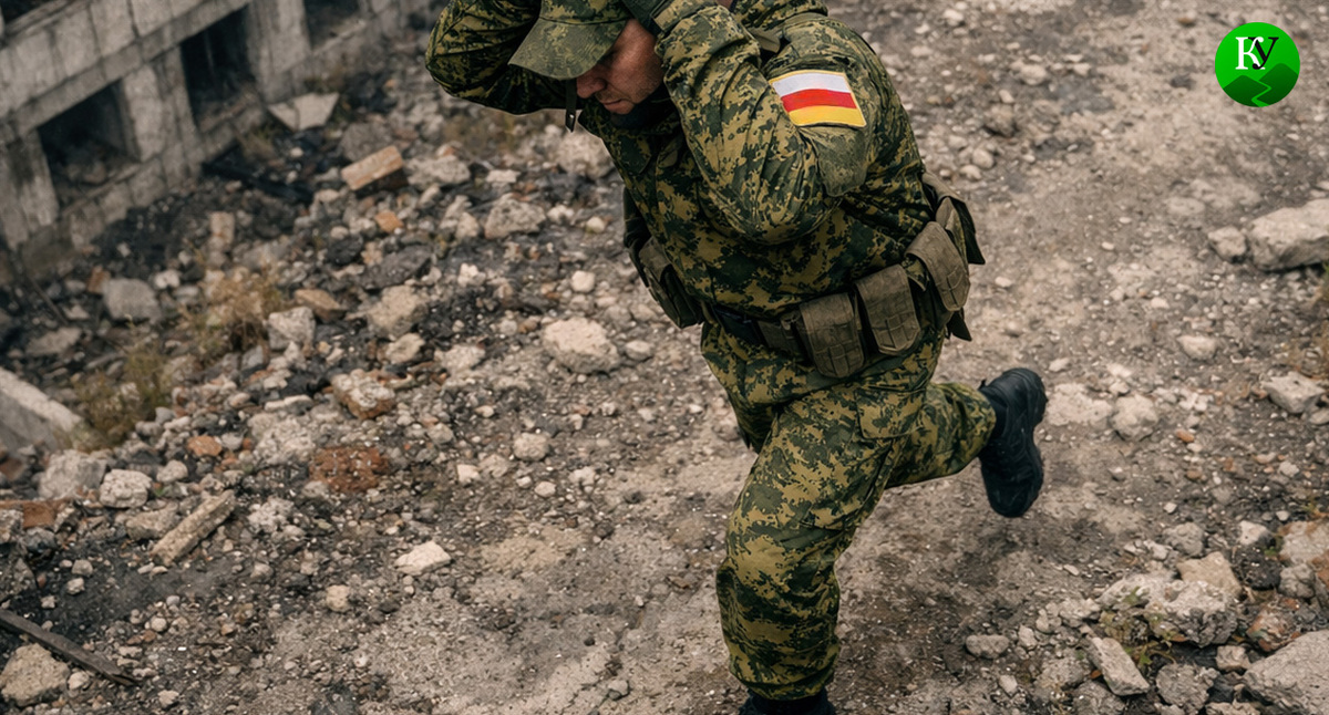Военный на СВО. Иллюстрация создана «Кавказским узлом» с помощью ИИ в программе Copilot Военный на СВО. Иллюстрация создана «Кавказским узлом» с помощью ИИ в программе Copilot
