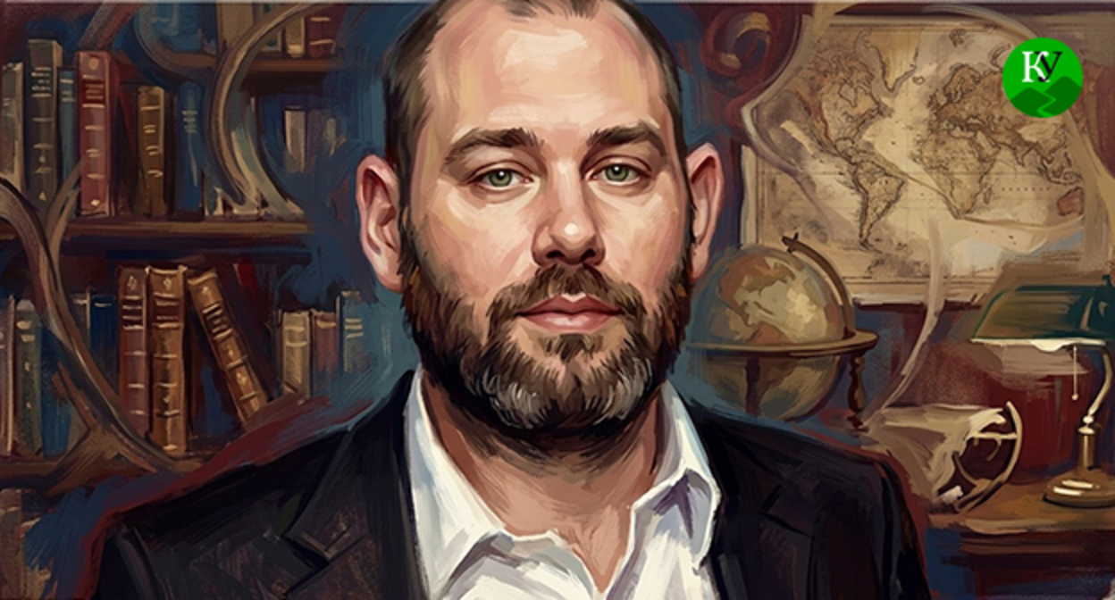 Семен Слепаков. Иллюстрация создана "Кавказским узлом" при помощи ИИ в программе Copilot