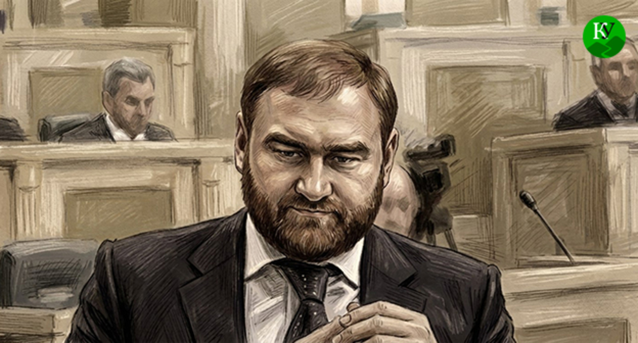 Рауф Арашуков. Иллюстрация создана "Кавказским узлом" при помощи ИИ в программе Copilot