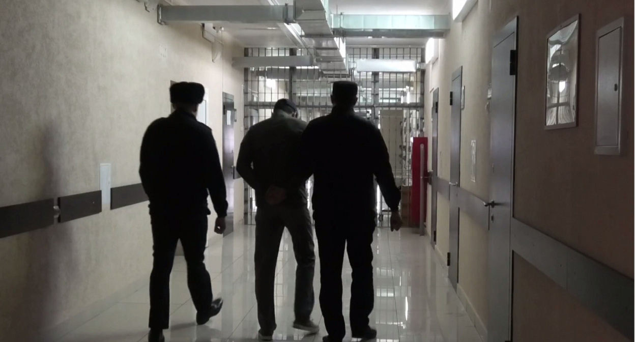 Задержанный. Фото: Пресс-служба МВД по Карачаево-Черкесской республике