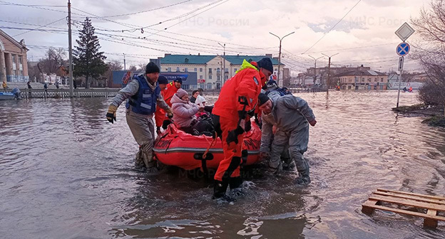 Наводнение в Дагестане. Фото: МЧС России