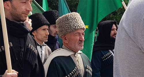 Участники шествия в Нальчике. 21 мая 2026 г. Фото корреспондента "Кавказского узла"