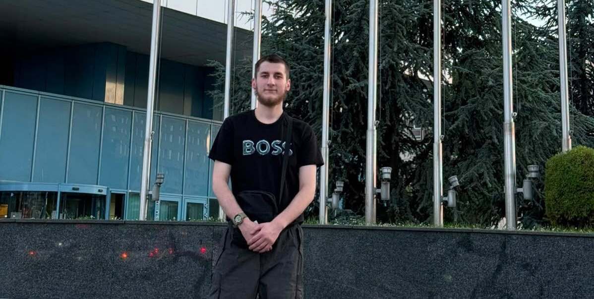 Магомед-Амин Гатагажев после освобождения. Скриншот публикации Розы Дунаевой. Магомед-Амин Гатагажев после освобождения. Скриншот публикации Розы Дунаевой.