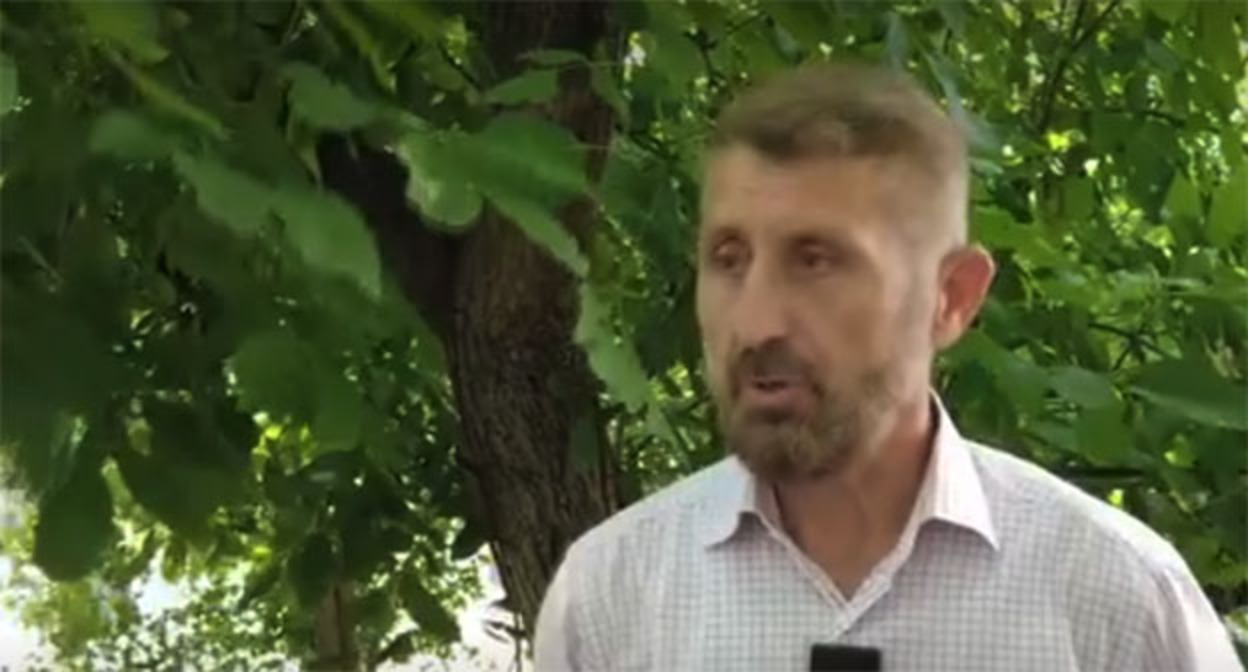 Шевкет Двалидзе. Скриншот видео https://www.instagram.com/reels/Dbd-TOXDGdB/ принадлежит компании Meta деятельность которой запрещена в России