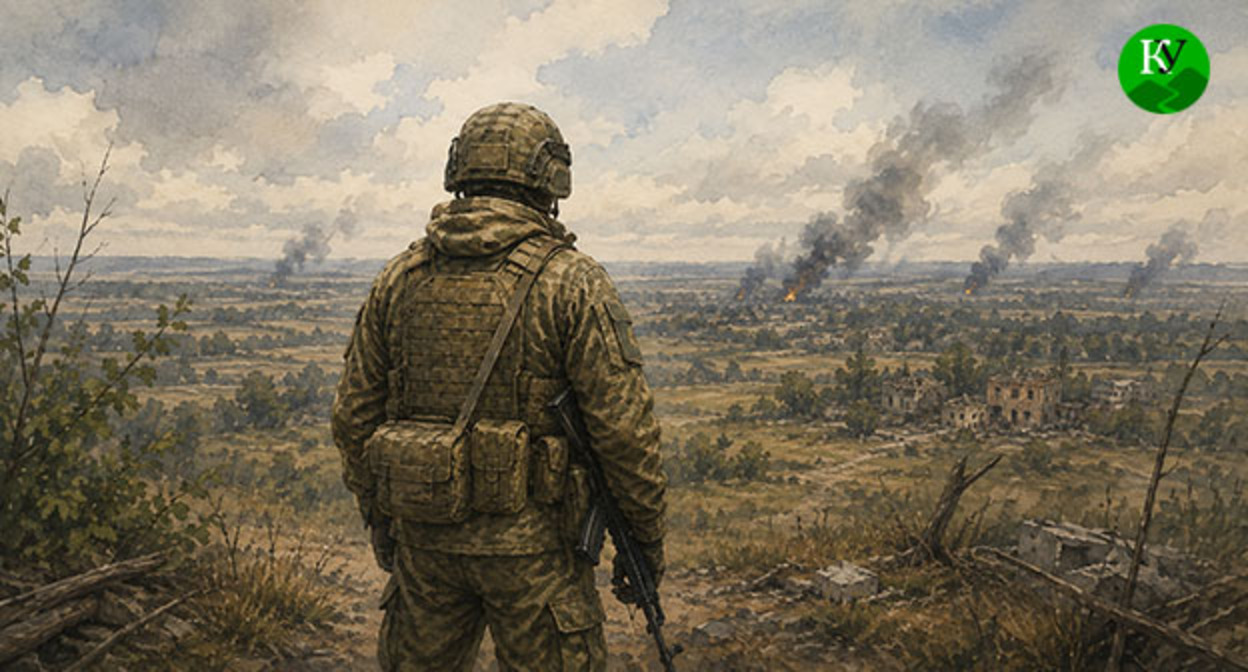 Военнослужащий. Иллюстрация создана "Кавказским узлом" при помощи ИИ в программе Copilot Военнослужащий. Иллюстрация создана "Кавказским узлом" при помощи ИИ в программе Copilot