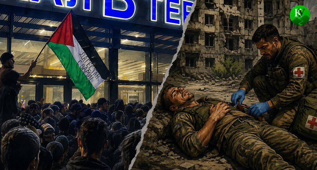 Протест у аэропорта и военные на СВО. Иллюстрация создана «Кавказским узлом» с помощью ИИ в программе Copilot Протест у аэропорта и военные на СВО. Иллюстрация создана «Кавказским узлом» с помощью ИИ в программе Copilot