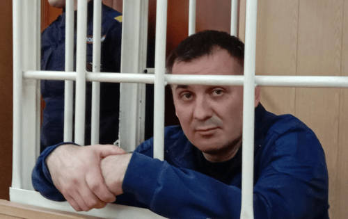 Игорь Нагавкин в суде. Фото корреспондента "Кавказского узла" Игорь Нагавкин в суде. Фото корреспондента "Кавказского узла"